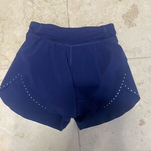 Lululemon Athletica Deep Blue Athletic Shorts